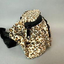 Load image into Gallery viewer, Vintage Leopard Print Velvet Fanny Pack Purse (6x10")
