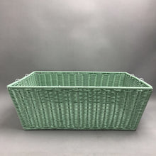 Load image into Gallery viewer, Green Basket with Handles (7x19x13)
