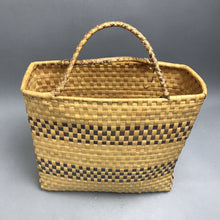 Load image into Gallery viewer, Handcrafted Woven Pandan Bayong Bag With Handles(12x13x5)
