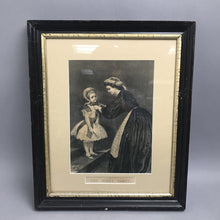 Load image into Gallery viewer, Currier &amp; Ives Original Print, "The First Party" (18x15)
