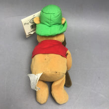 Load image into Gallery viewer, Disney Mini Bean Bag Fishing Pooh (8")
