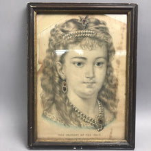 Load image into Gallery viewer, Currier &amp; Ives Original Print, "The Fairest Of The Fair" (16x12)
