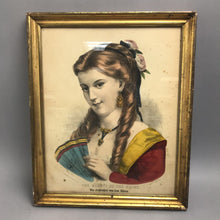 Load image into Gallery viewer, Currier &amp; Ives Original Print, "The Beauty Of The Rhine" (17x14)
