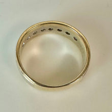 Load image into Gallery viewer, 14K Yellow &amp; White Gold Diamond Ring sz 10 (7.7g)
