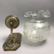 Load image into Gallery viewer, Vintage Wall Sconce with Frosted Glass Shade (10")
