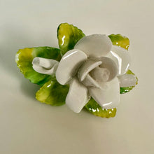 Load image into Gallery viewer, Vintage Artone England Bone China Rose Brooch Pin As-Is (2")
