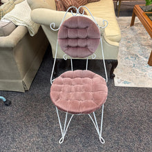 Load image into Gallery viewer, White Ice Cream Chair (35x16x19)

