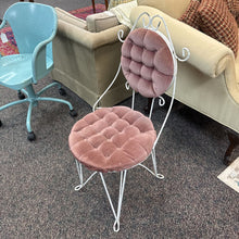 Load image into Gallery viewer, White Ice Cream Chair (35x16x19)
