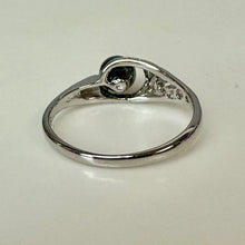 Load image into Gallery viewer, Sterling Filigree Hematite Ring sz 7
