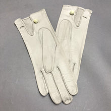 Load image into Gallery viewer, Antique Gray Leather Ladies Gloves
