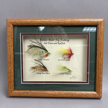Load image into Gallery viewer, Framed Indian River Fly Fishing Sea Trout &amp; Redfish (9x11)
