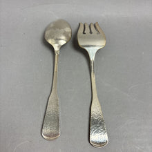 Load image into Gallery viewer, Roger's Silverplate Salad Serving Set (9")
