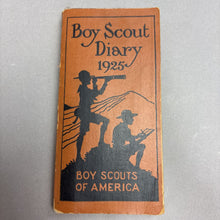 Load image into Gallery viewer, Vintage Boy Scout Diary 1925 (5x2.5)
