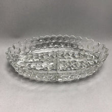 Load image into Gallery viewer, Fostoria American Clear Divided Dish (2x10x7)
