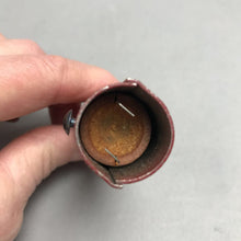 Load image into Gallery viewer, Vintage Spring Loaded Marble Shooter Tin Metal Red /1930s (3")
