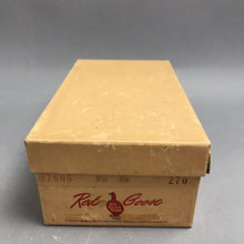 Load image into Gallery viewer, Vintage 2 Pairs Leather Baby Shoes with Red Goose Shoe Box
