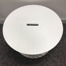 Load image into Gallery viewer, White End Table / Storage (16x24x24)
