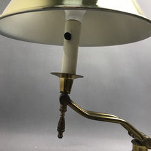 Load image into Gallery viewer, Vintage Brass Ajustable Arm Table Desk Candlestick Lamp Marble Base (19")
