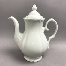 Load image into Gallery viewer, Vintage Porcelain Pontesa Chinamoda Ironstone Coffee Pot (7")
