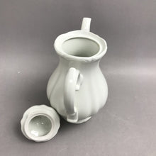 Load image into Gallery viewer, Vintage Porcelain Pontesa Chinamoda Ironstone Coffee Pot (7")
