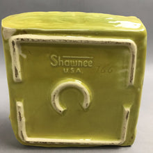 Load image into Gallery viewer, Vintage Shawnee USA Pottery 766 Deer / Fawn and Log Planter, Brown &amp; Green (7")
