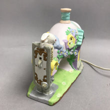 Load image into Gallery viewer, Cottontale Cottages Sewing Machine Fabric Shop Bunny Rabbit Light (6x7x4)
