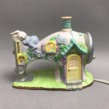 Load image into Gallery viewer, Cottontale Cottages Sewing Machine Fabric Shop Bunny Rabbit Light (6x7x4)
