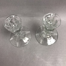 Load image into Gallery viewer, 24% Lead Crystal Taper Pair of Candlesticks (4")
