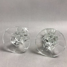 Load image into Gallery viewer, 24% Lead Crystal Taper Pair of Candlesticks (4")
