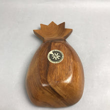 Load image into Gallery viewer, Handcrafted Wooden Pineapple Hawaiian Bowl Salad Fruit Vegetable Server (8x6)
