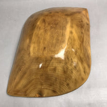 Load image into Gallery viewer, Handcrafted Large Wooden Bowl with Natural Finish (3x15x11)
