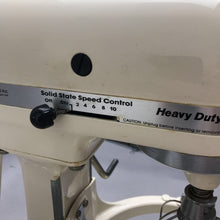 Load image into Gallery viewer, Vintage KitchenAid K5SS Stand Mixer Cream 300W 10 Speeds w/ Bowl Whisk Beater
