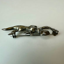 Load image into Gallery viewer, Vintage Sterling Cherub Brooch Pin (2.25")
