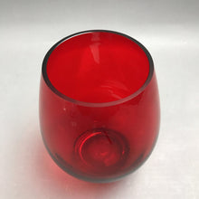 Load image into Gallery viewer, Vintage Ruby Red Hand Blown Art Glass (8.5)
