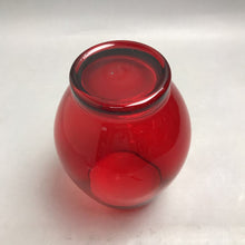 Load image into Gallery viewer, Vintage Ruby Red Hand Blown Art Glass (8.5)
