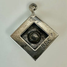 Load image into Gallery viewer, Vintage Didae Israel Sterling Pearl Pendant (1.5")
