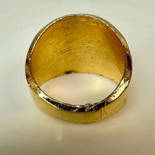 Load image into Gallery viewer, Vintage Chicago Bulls Goldtone Enamel Championship Ring sz 6
