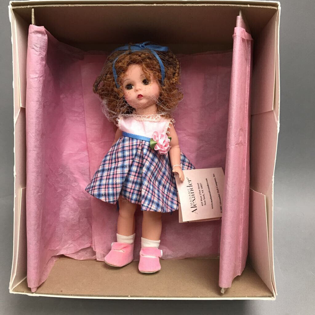 Madame Alexander Doll #34760 - Prestty In Pink & Blue (8")  Main Street  Estate Sales