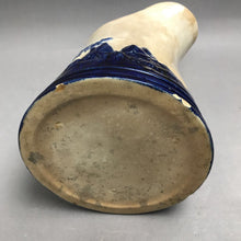 Load image into Gallery viewer, Antique Old Sleepy Eye Indian Pitcher Pottery Blue Native (8.5")(As Is)
