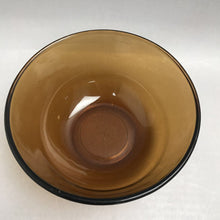 Load image into Gallery viewer, Vintage 1960s Anchor Hocking Tinted Amber #457 Glass Mixing Bowl (7")(2 Available)
