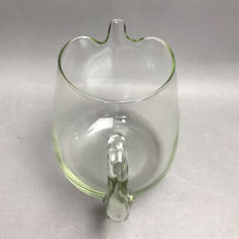 Load image into Gallery viewer, Vintage Hand Blown Clear Glass Pitcher (7")
