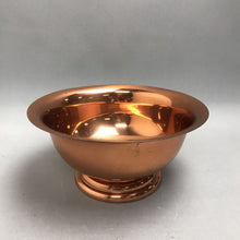 Load image into Gallery viewer, Vintage Coppercraft Guild Pedestal Footed Copper Bowl (4x9)
