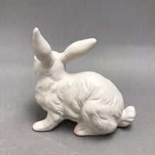 Load image into Gallery viewer, Vintage Napcoware Albino White Bunny Figurine w/ Red Eyes (4.5x4)
