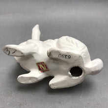 Load image into Gallery viewer, Vintage Napcoware Albino White Bunny Figurine w/ Red Eyes (4.5x4)
