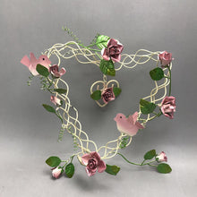 Load image into Gallery viewer, Vintage Hand Bent Metal Wire Heart Shaped Wall Wreath (12x11)
