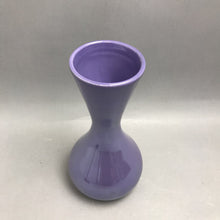 Load image into Gallery viewer, Tall Amethyst Colored Ceramic Vase (11")
