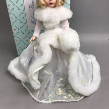 Load image into Gallery viewer, Madame Alexander for Danbury Mint Porcelain Doll - Winter Wonderland (~15") (As-Is; Heel Broke)
