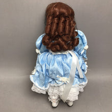 Load image into Gallery viewer, Franklin Mint Franklin Heirloom Porcelain Doll - Pamela (~15")
