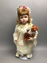 Load image into Gallery viewer, Hamilton Collection Porcelain Doll - Amelia (~19")
