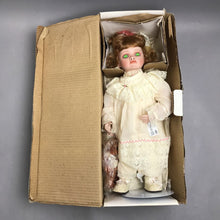 Load image into Gallery viewer, Hamilton Collection Porcelain Doll - Amelia (~19")
